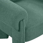 Meridian Furniture, fauteuil d'appoint en tissu polyester Stefano