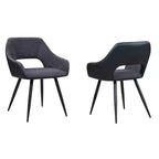 Chintaly Imports,Contemporary Open-Back Side Chair