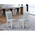 HomeStock Chaises de salle à manger de style sud-ouest, lot de 2