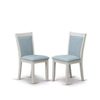 HomeStock Chaises de salle à manger de style sud-ouest, lot de 2