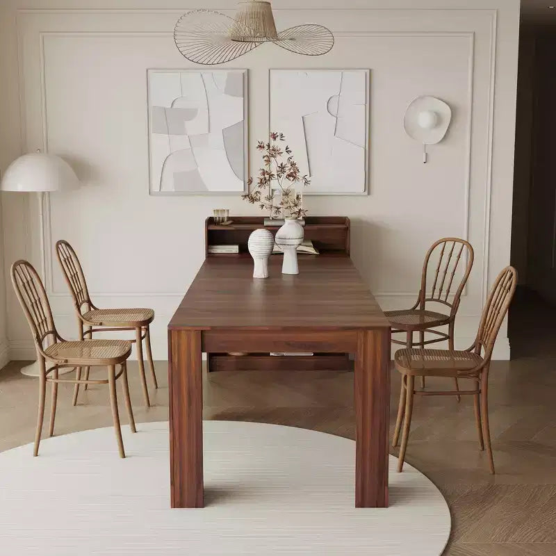 Table à manger extensible moderne Torin GDFStudio avec rangement