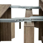Table à manger extensible moderne Torin GDFStudio avec rangement