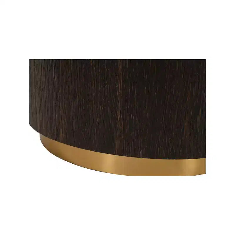 Meridian Furniture, Table d'appoint Nile chêne brun