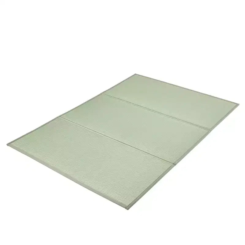 VEVOR Japanese Tatami Mat, Queen Size Foldable Japanese Tatami Mattress( Natural Rush Grass), Japanese Floor Mattress with Non-Slip Backing, Green