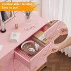 Commode à 6 tiroirs pour chambre à coucher avec pieds en métal et poignée dorée, armoire de rangement moderne pour salon, couloir, entrée