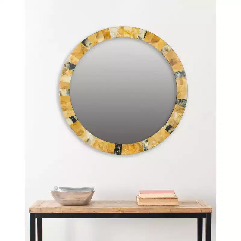 Miroir d'artisan Lydia - 29,5 x 29,5 - MIR4051 - Multicolore - Safavieh