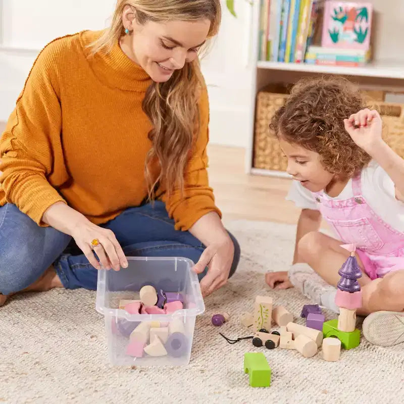Portemanteau-vestiaire 5 sections avec banc et 5 bacs avant évidés pour tout-petits ECR4Kids Streamline