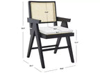 Fauteuil Colette en rotin - SFV4136 - Safavieh Couture