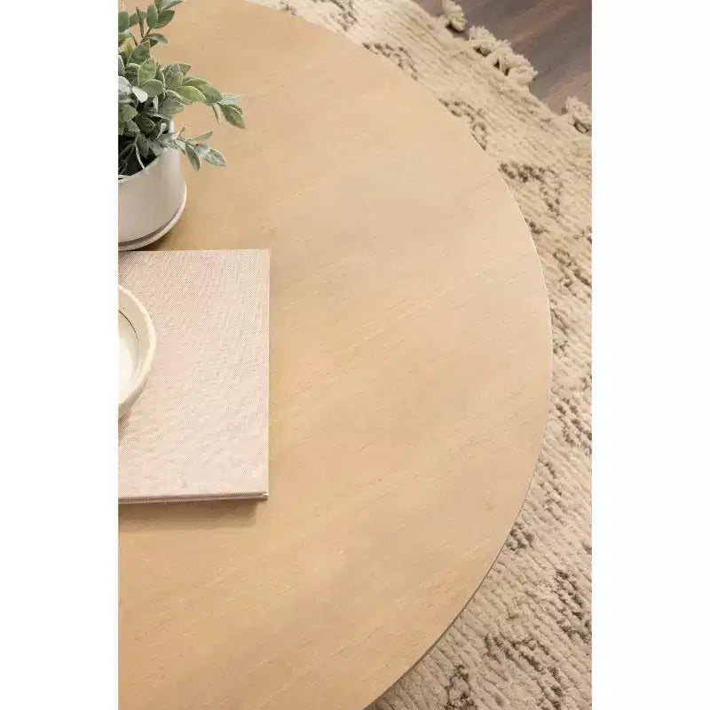 Table basse ronde en MDF Foxford Kate and Laurel
