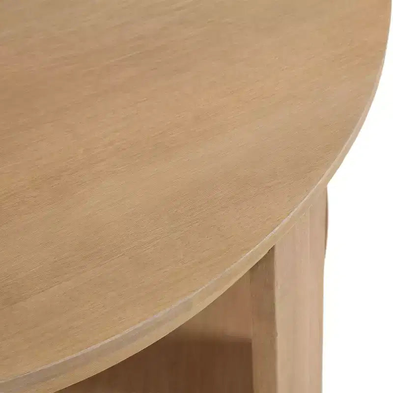 Table basse ronde en MDF Foxford Kate and Laurel