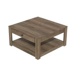 Table basse Galano Philia avec tiroir - Chêne noueux
