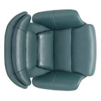 Fauteuil inclinable pivotant Spruce&Spring avec pouf et appuie-tête réglable