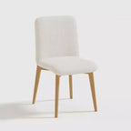 Chaise de salle à manger MAYEERTY avec pieds en bois pour la cuisine