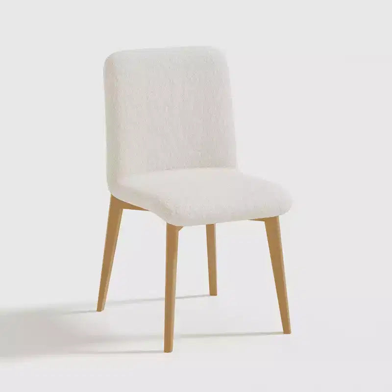 Chaise de salle à manger MAYEERTY avec pieds en bois pour la cuisine