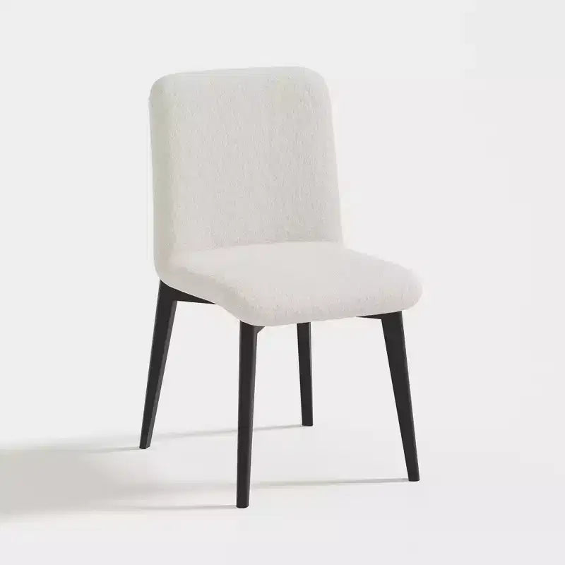 Chaise de salle à manger MAYEERTY avec pieds en bois pour la cuisine