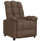Fauteuil inclinable CLIHOME avec dossier et repose-pieds réglables, fauteuil de salon moderne avec siège épais rembourré pour le salon et la chambre à coucher