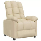 Fauteuil inclinable CLIHOME avec dossier et repose-pieds réglables, fauteuil de salon moderne avec siège épais rembourré pour le salon et la chambre à coucher