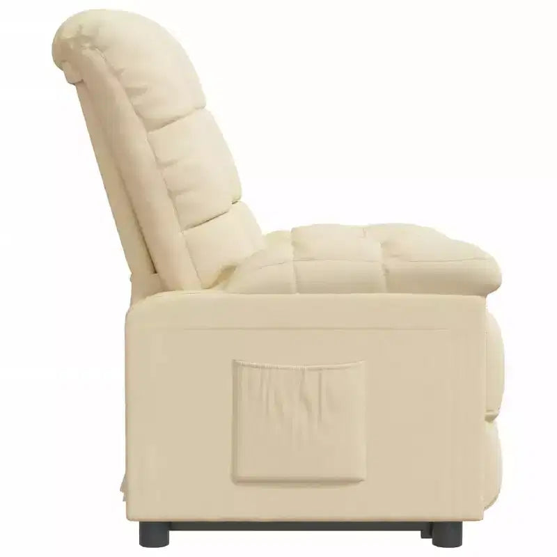 Fauteuil inclinable CLIHOME avec dossier et repose-pieds réglables, fauteuil de salon moderne avec siège épais rembourré pour le salon et la chambre à coucher