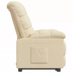 Fauteuil inclinable CLIHOME avec dossier et repose-pieds réglables, fauteuil de salon moderne avec siège épais rembourré pour le salon et la chambre à coucher