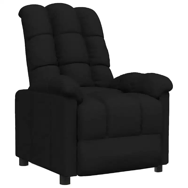 Fauteuil inclinable CLIHOME avec dossier et repose-pieds réglables, fauteuil de salon moderne avec siège épais rembourré pour le salon et la chambre à coucher