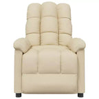 Fauteuil inclinable CLIHOME avec dossier et repose-pieds réglables, fauteuil de salon moderne avec siège épais rembourré pour le salon et la chambre à coucher