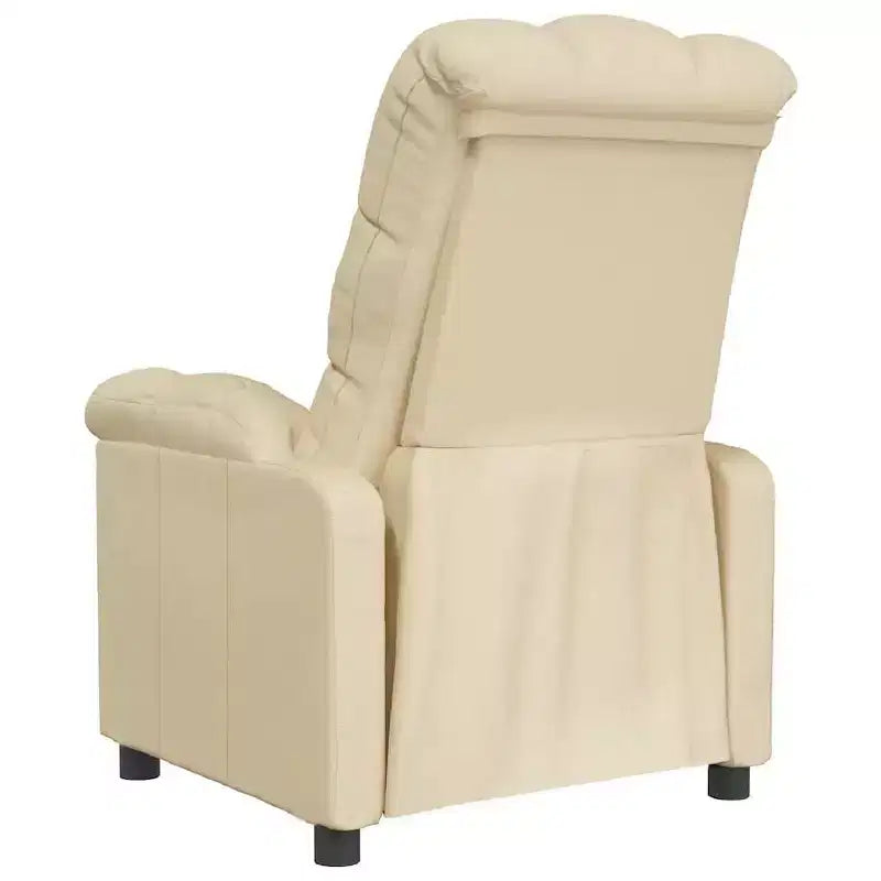 Fauteuil inclinable CLIHOME avec dossier et repose-pieds réglables, fauteuil de salon moderne avec siège épais rembourré pour le salon et la chambre à coucher