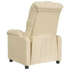 Fauteuil inclinable CLIHOME avec dossier et repose-pieds réglables, fauteuil de salon moderne avec siège épais rembourré pour le salon et la chambre à coucher