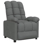 Fauteuil inclinable CLIHOME avec dossier et repose-pieds réglables, fauteuil de salon moderne avec siège épais rembourré pour le salon et la chambre à coucher