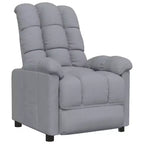 Fauteuil inclinable CLIHOME avec dossier et repose-pieds réglables, fauteuil de salon moderne avec siège épais rembourré pour le salon et la chambre à coucher