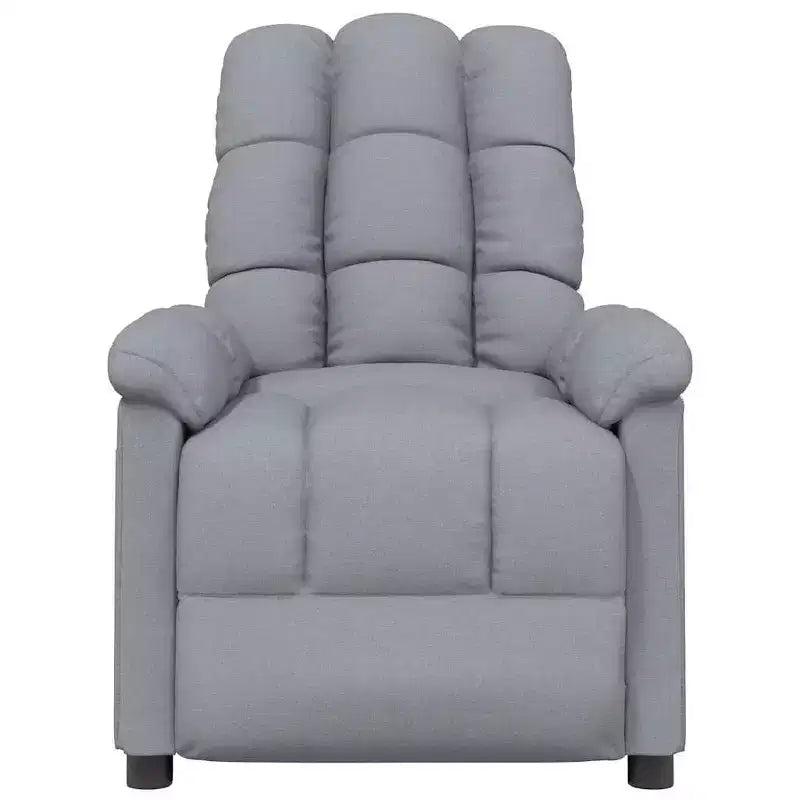 Fauteuil inclinable CLIHOME avec dossier et repose-pieds réglables, fauteuil de salon moderne avec siège épais rembourré pour le salon et la chambre à coucher