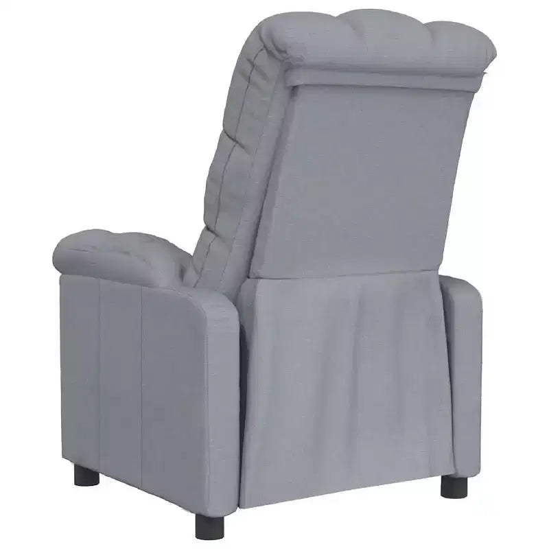 Fauteuil inclinable CLIHOME avec dossier et repose-pieds réglables, fauteuil de salon moderne avec siège épais rembourré pour le salon et la chambre à coucher