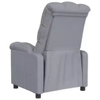 Fauteuil inclinable CLIHOME avec dossier et repose-pieds réglables, fauteuil de salon moderne avec siège épais rembourré pour le salon et la chambre à coucher