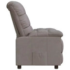 Fauteuil inclinable CLIHOME avec dossier et repose-pieds réglables, fauteuil de salon moderne avec siège épais rembourré pour le salon et la chambre à coucher
