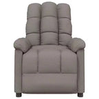 Fauteuil inclinable CLIHOME avec dossier et repose-pieds réglables, fauteuil de salon moderne avec siège épais rembourré pour le salon et la chambre à coucher