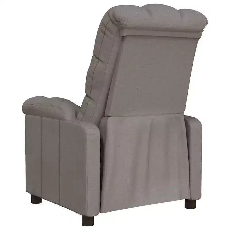 Fauteuil inclinable CLIHOME avec dossier et repose-pieds réglables, fauteuil de salon moderne avec siège épais rembourré pour le salon et la chambre à coucher