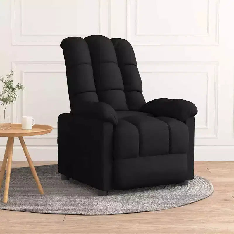 CLIHOME Recliner Chair with Adjustable Backrest and Footrest,Modern Lounge Chair Thick Padded Seat for Living Room & Bedroom