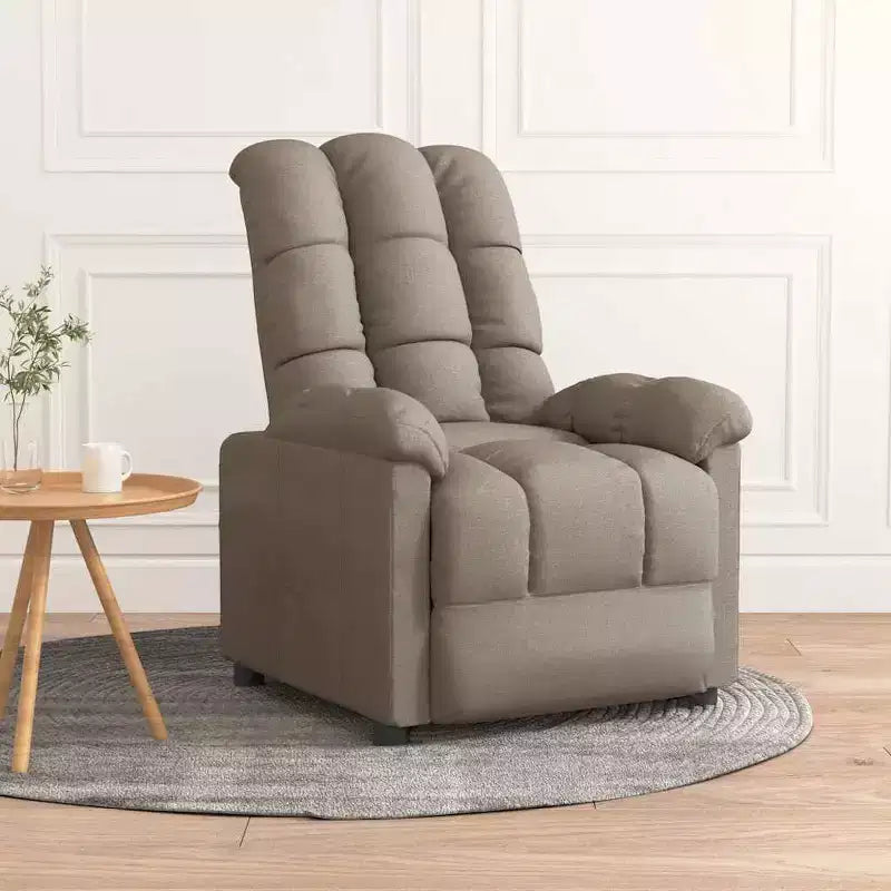 Fauteuil inclinable CLIHOME avec dossier et repose-pieds réglables, fauteuil de salon moderne avec siège épais rembourré pour le salon et la chambre à coucher