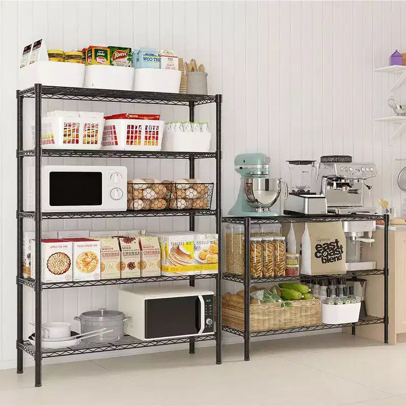 Karl Home Étagère métallique de 177,0 cm (69,7 po) de large