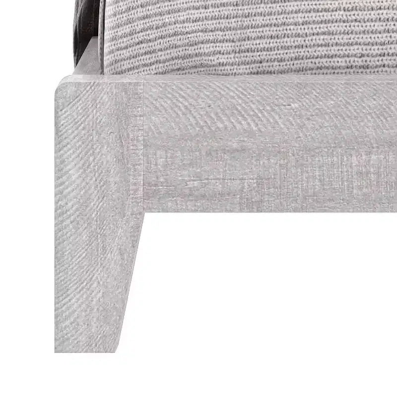 Lit Galano Queen Tiena Lencia avec tête de lit Chêne gris poussière