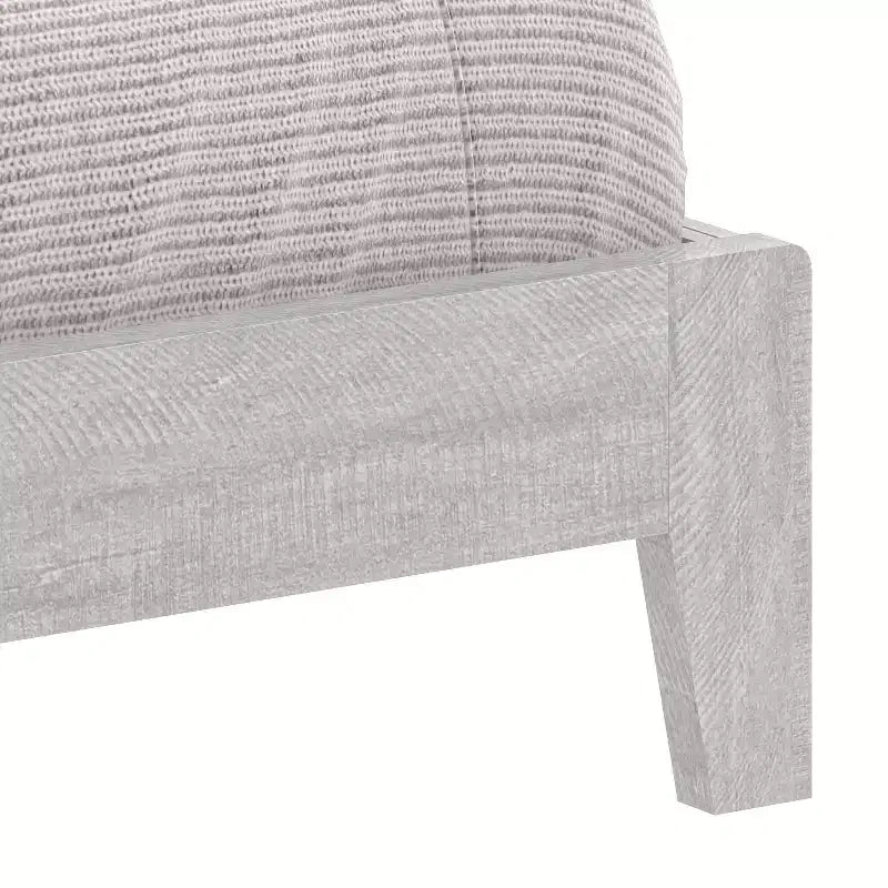 Lit Galano Queen Tiena Lencia avec tête de lit Chêne gris poussière