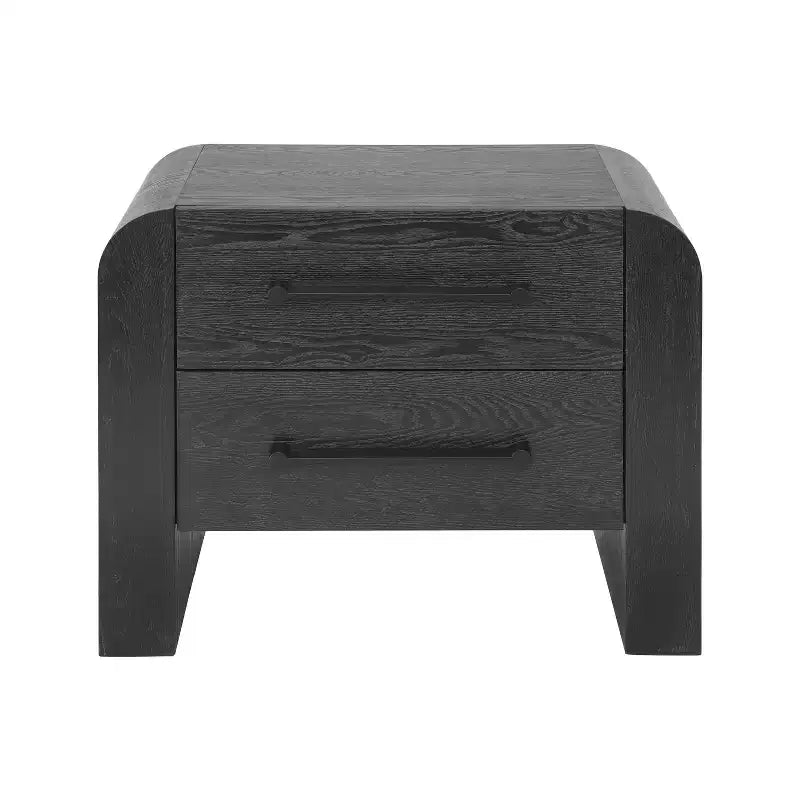 Table de chevet moderne Christopher Knight Home Arleston 28,50 avec 2 tiroirs