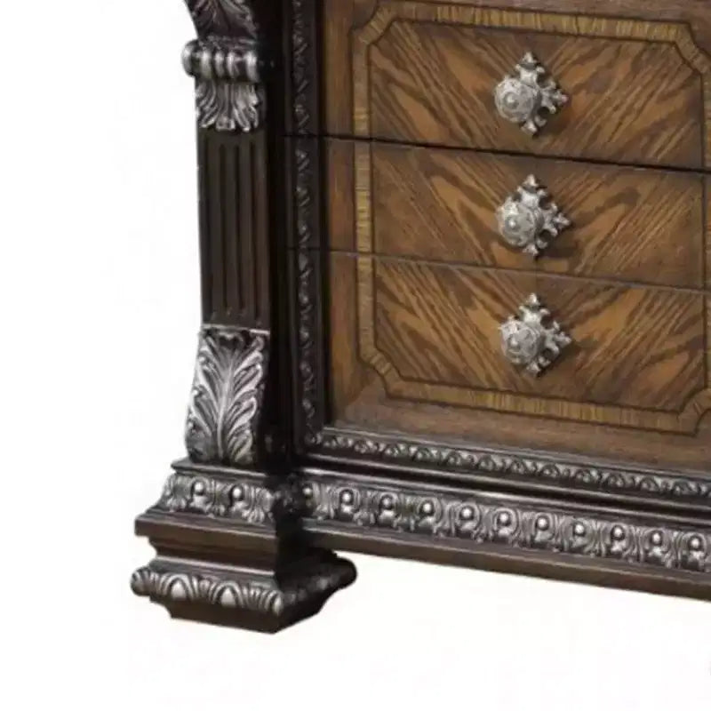 Table de chevet Royal Hampton, tiroir caché USB A-C, 76 cm