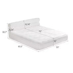 Lit matelassé contemporain GDFStudio Christelle