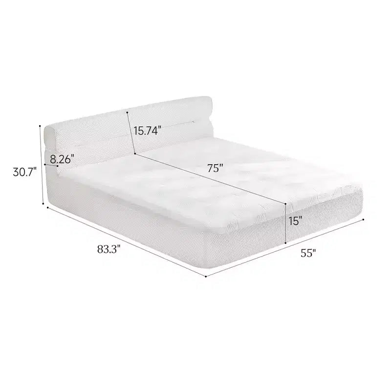 Lit matelassé contemporain GDFStudio Christelle