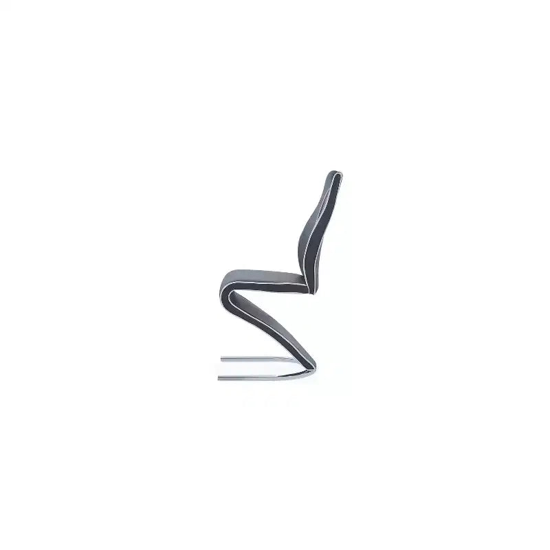 Chaise de salle à manger grise HomeStock