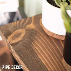 Étagère en bois marron de 91 cm RESTORE (bois uniquement) par Pipe Decor
