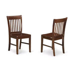 Ensemble de salle à manger côtier - Table, chaises et banc pour petites cuisines