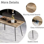 Table à manger moderne en bois Freya GDFStudio
