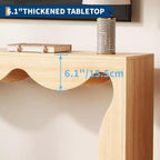 Table d'entrée de ferme de 160 cm, console avec rangement, table de canapé derrière le canapé, table d'entrée étroite pour salon, couloir, entrée, foyer