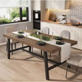 1-Piece Industrial Style Rectangular Dining Table